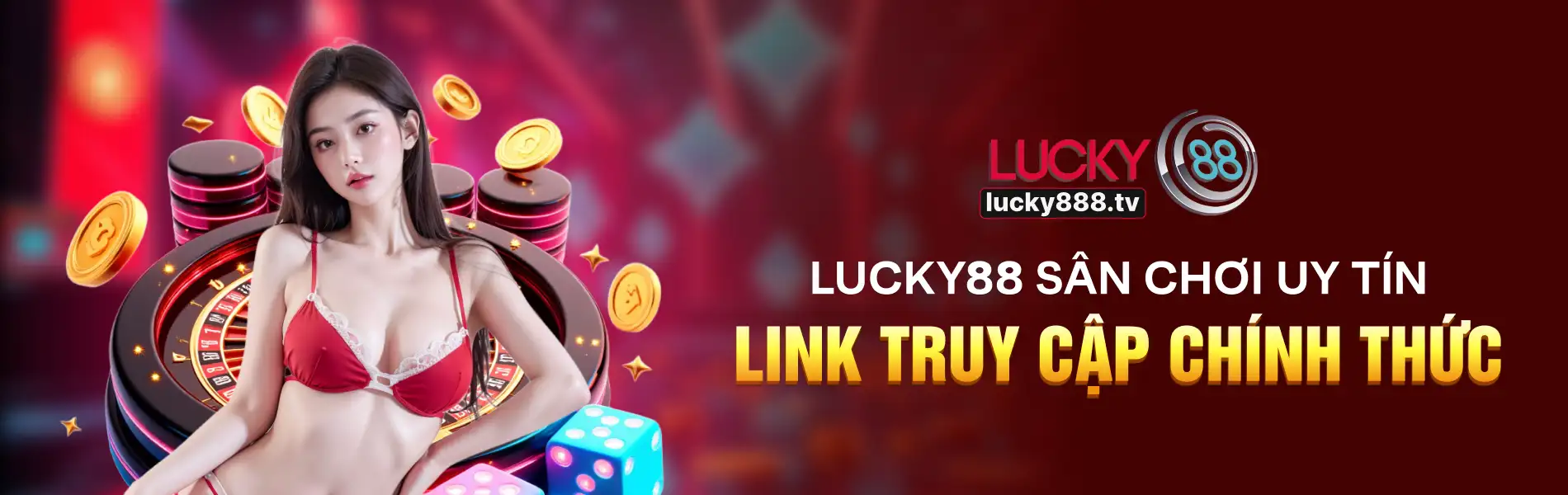 Banner Lucky88 link truy cập chính thức